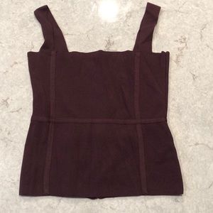 Zara brown top